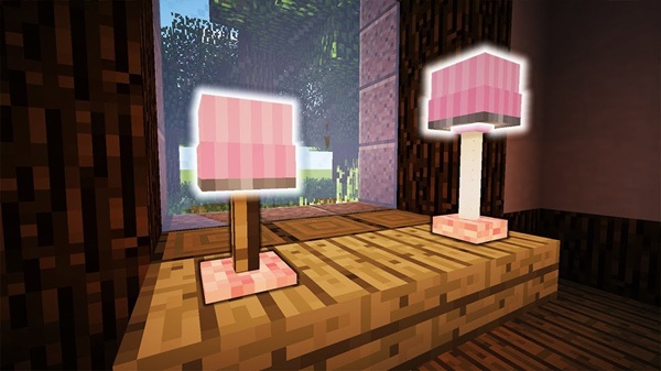 Table Lamp Addon mcpe