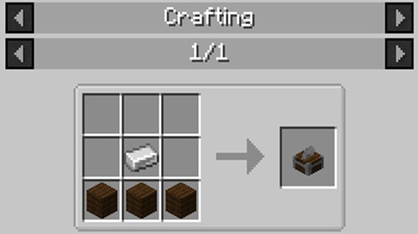 Wood Cutter Addon minecraft pe