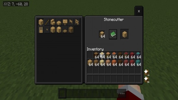 Wood Cutter Addon minecraft