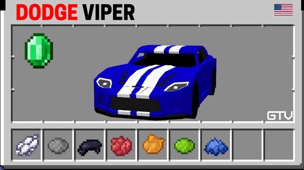 Dodge Car’s Addon minecraft
