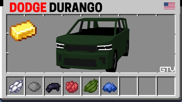 Dodge Car’s Addon minecraft pe
