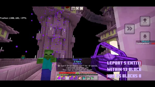 End Magic Addon mcpe bedrock