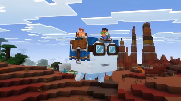Faster Happy Ghast Addon mcpe download