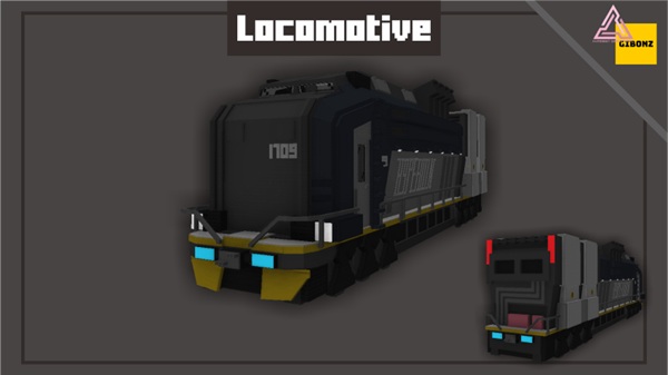 Futuristic Freight Train Addon minecraft