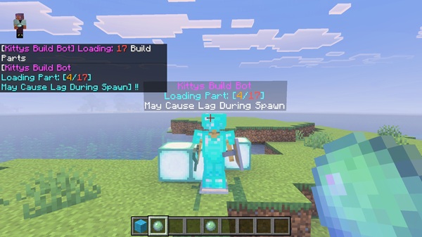 Instant Build Spike Spawn Addon minecraft pe