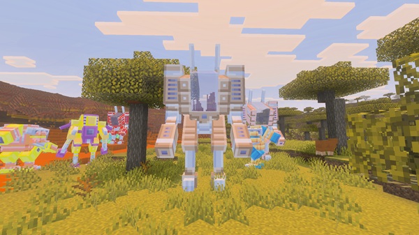 Mech Robots Addon mcpe