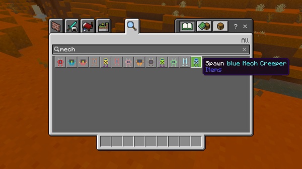 Mech Robots Addon minecraft pe