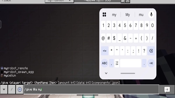 My Robot GB Addon minecraft