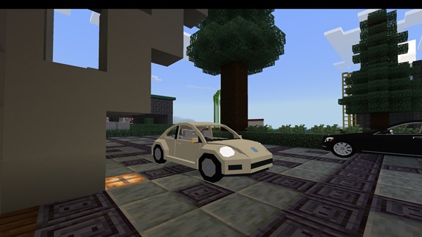 New Beetle Volkswagen Addon minecraft pe