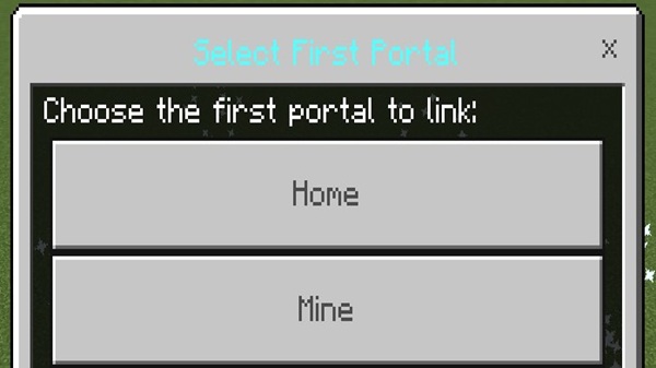 Player Portals Addon minecraft