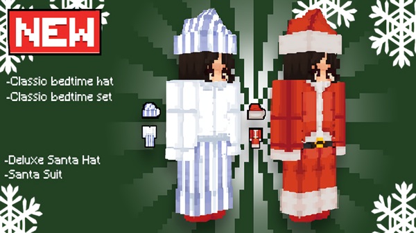 Christmas Cosmetics 2025 Addon mcpe download