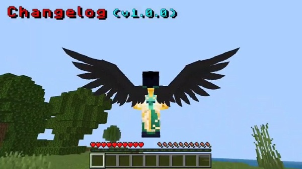 Equippable Wings Addon minecraft pe