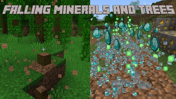Falling Minerals and Trees