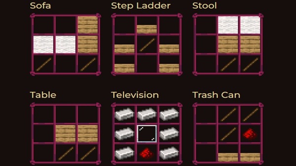 FurniDeco Addon mcpe bedrock