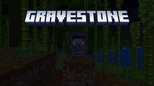 Gravestone & Death Coordinates Addon mcpe download