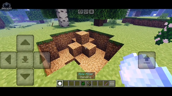 Hole Filler Addon mcpe download