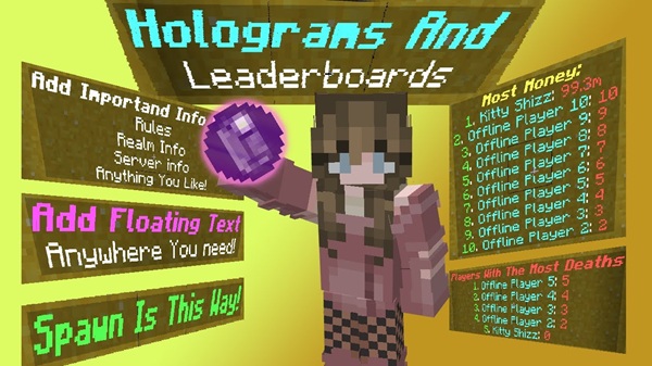 Leaderboards and Holograms