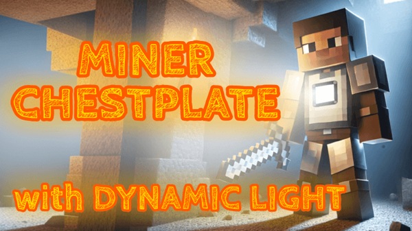 Miner Chestplate with Dynamic Light
