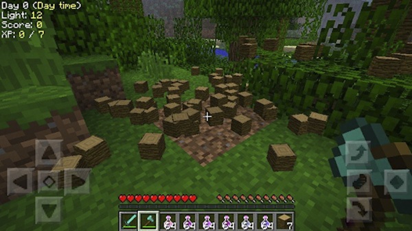 Tree Capitator Plus Addon mcpe bedrock