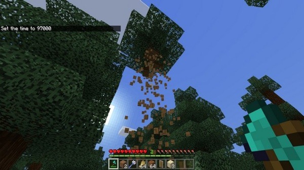 Tree Capitator Plus Addon minecraft